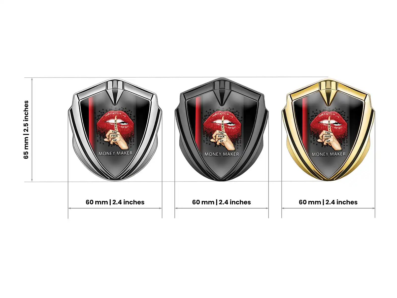 Domed Emblem Badge Max Design